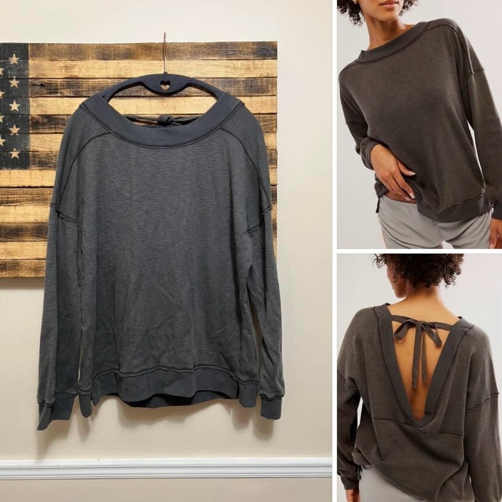 NWOT Free People Intimately Better Days Pullover